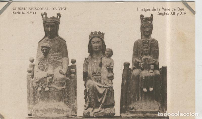 Postales: Postal 010251: Vich: museo episcopal: Imatges de La Mare de Deu - Varios