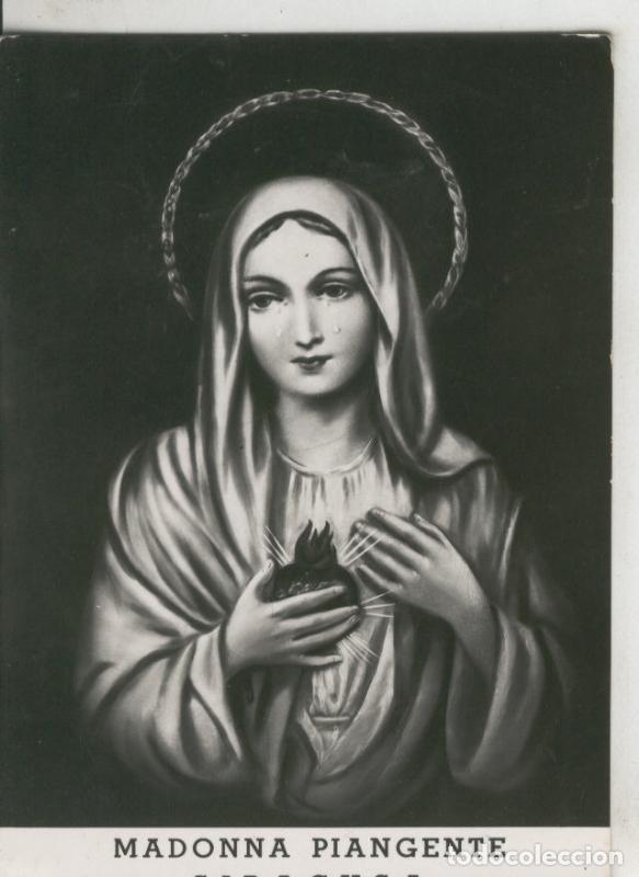 Postales: Postal 010307: Virgen Madonna Piangente de Siracusa - Varios