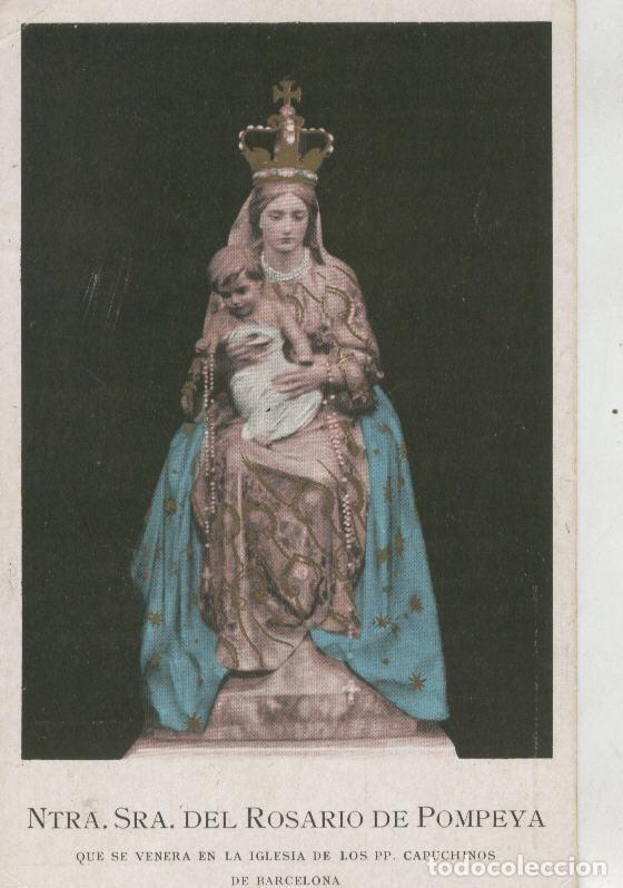 Postcards: Postal 010321: Virgen Ntra Sra del Rosario de Pompeya, Barcelona - Varios