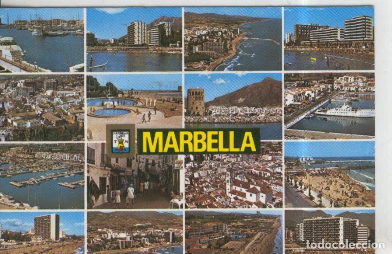 Postcards: Postal 010347: Vistas varias de Marbella, Malaga - Varios