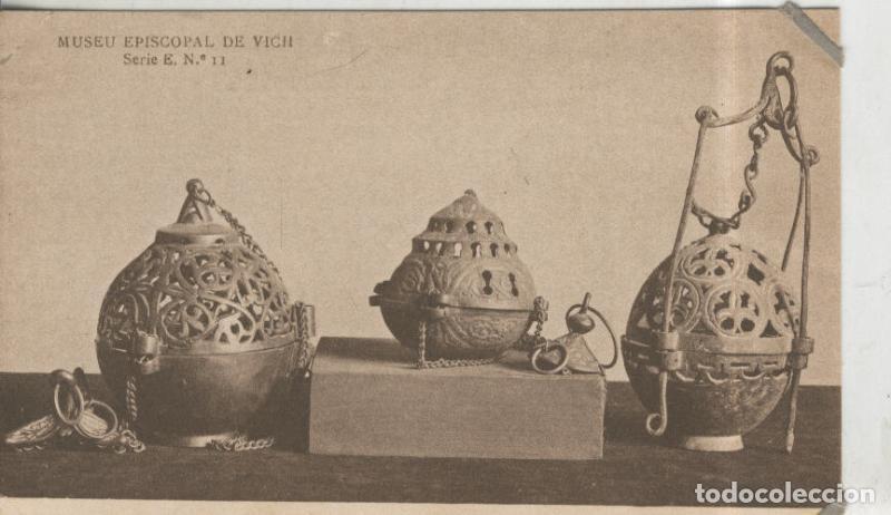 Postais: Postal 010244: Vich: museo episcopal: Incensers - Varios