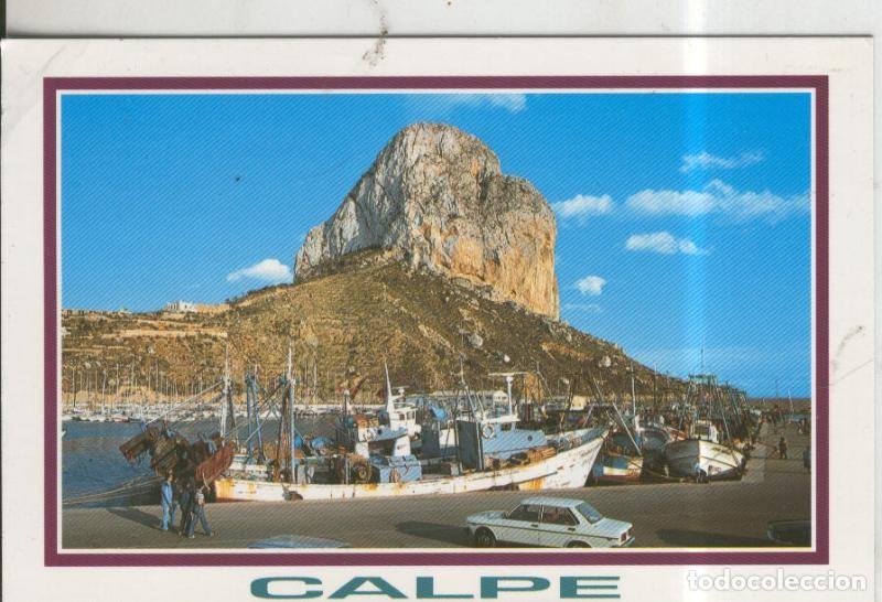Postcards: Postal 010405: Barcas y Pe&ntilde;on de Ifach en Calpe en Alicante - Varios