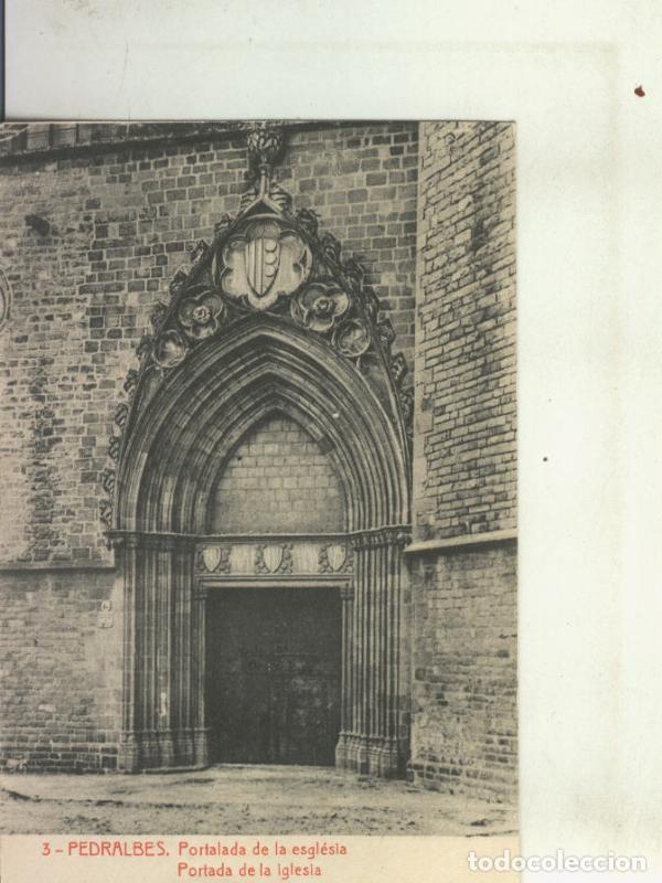 Cartoline: Postal 010475: Portada de la iglesia en el monasterio de Pedralbes en Barcelona - Varios