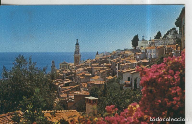 Postais: Postal 010389: Vista general de Menton en la Costa Azul, Francia - Varios