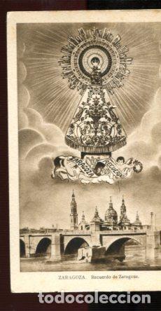 Postales: Postal 010802: Recuerdo de Zaragoza - Varios - Foto 1