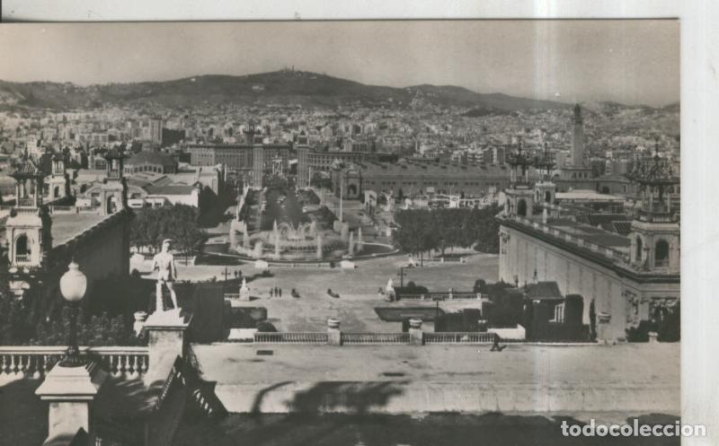 Postais: Postal 010486: Avenida de la Exposicion en Montjuich en Barcelona - Varios