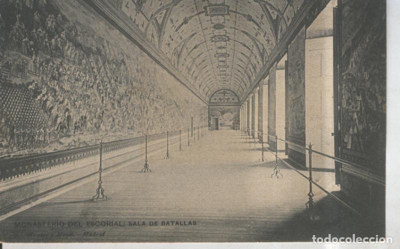 Postais: Postal 010870: Sala de batallas del monasterio del Escorial en Madrid - Varios