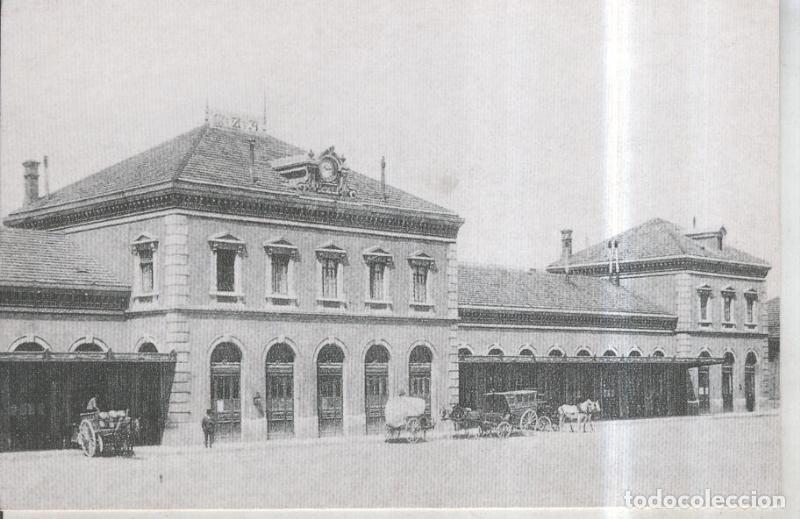Postkarten: Postal 010898: Estacion de MZa, Zaragoza,Campo Sepulcro en 1910 - Varios
