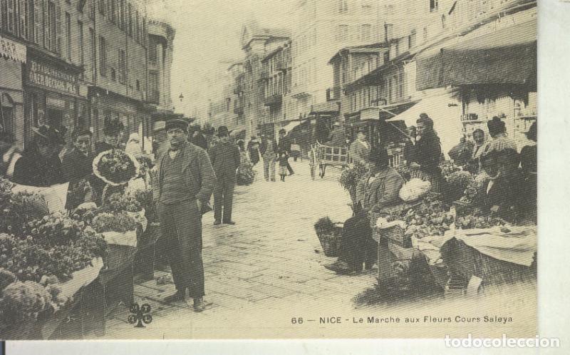 Postkarten: Postal 011134: Nice, le marche au fleurs cours saleya - Varios