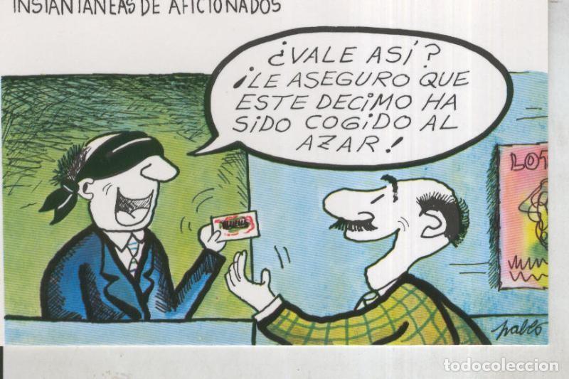 Postcards: Postal 011060: Loteria Nacional: Dibujos humoristicos de Pablo - Varios
