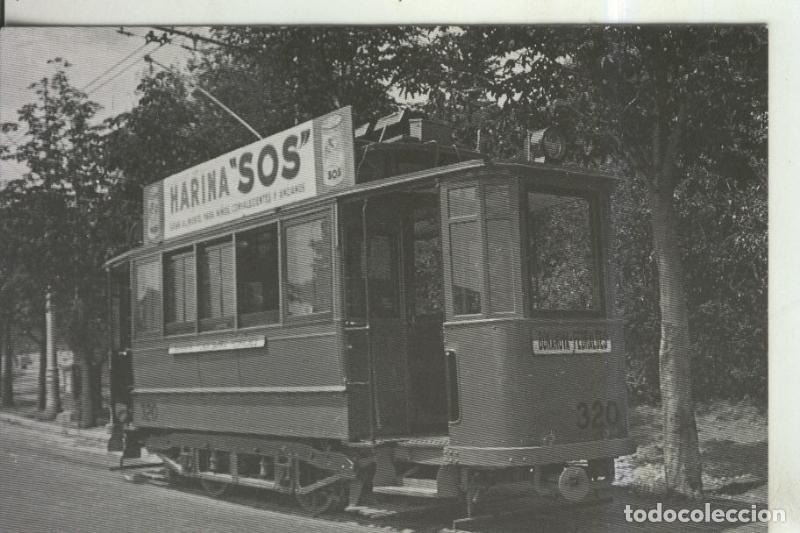 Cartoline: Postal 011007: Tranvias de Barcelona serie 300 - Varios