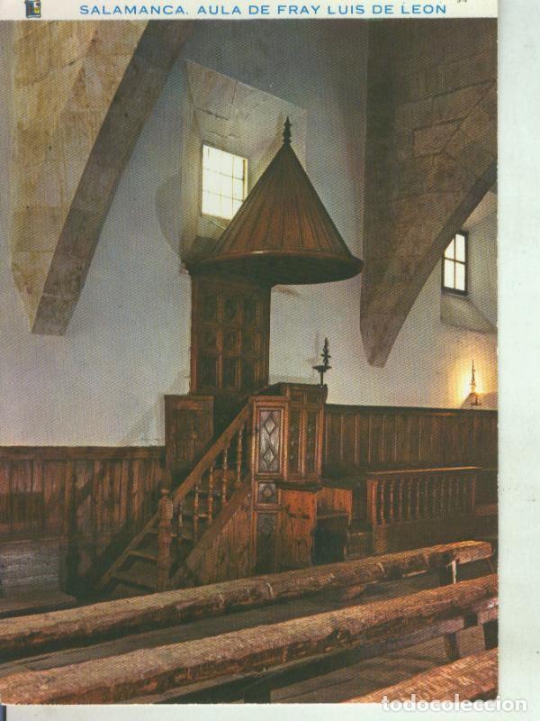 Cartoline: Postal 011465: Aula de Fray Luis de Leon en Salamanca - Varios