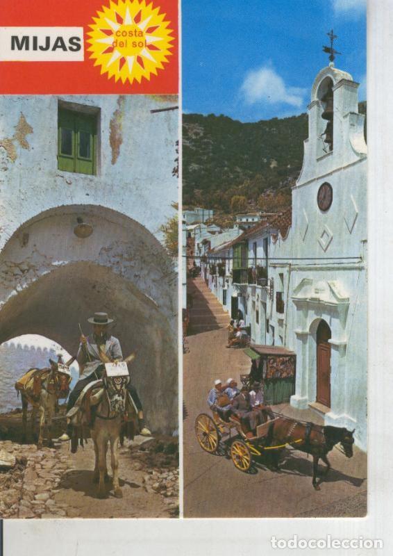 Postales: Postal 011181: Vistas tipicas de Mijas, Malaga - Varios