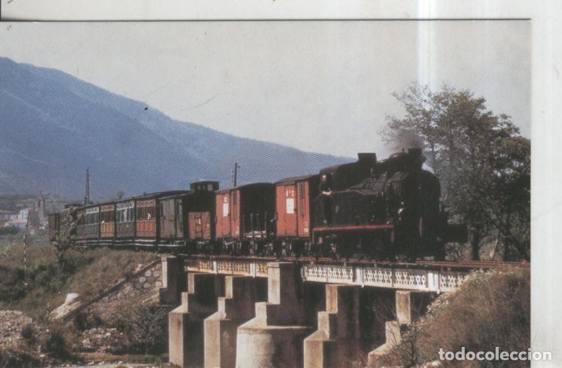 Postkarten: Postal 011402: Tren mixto en la lina F.C.Olot a Girona - Varios