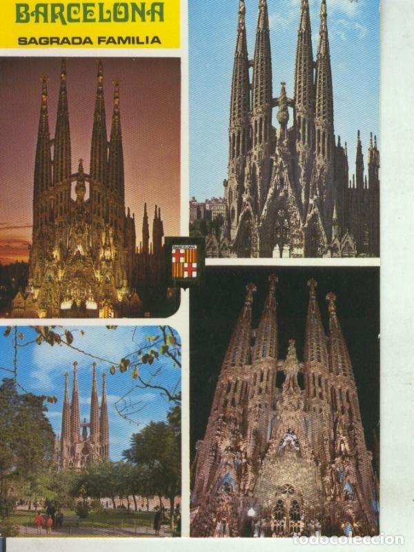 Postales: Postal 011419: Vistas varias de Barcelona - Varios