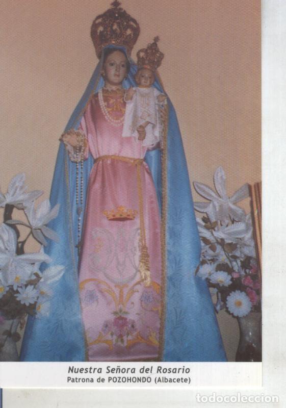 Postcards: Postal 011656: Virgen Ntra Sra del Rosario, Pozohondo, Albacete - Varios