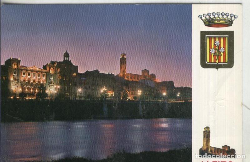 Postkarten: Postal 003265: Lleida: vista nocturna - Varios