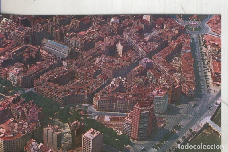 Postcards: Postal 006020 : Vista aerea de plaza Canovas del Castillo en Valencia - Varios