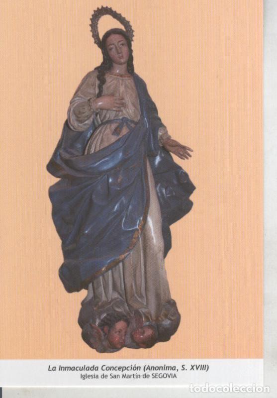 Postales: Postal 011788: Virgen Ntra Sra la Inmaculada Concepcion , Iglesia de San Martin de Segovia - Varios