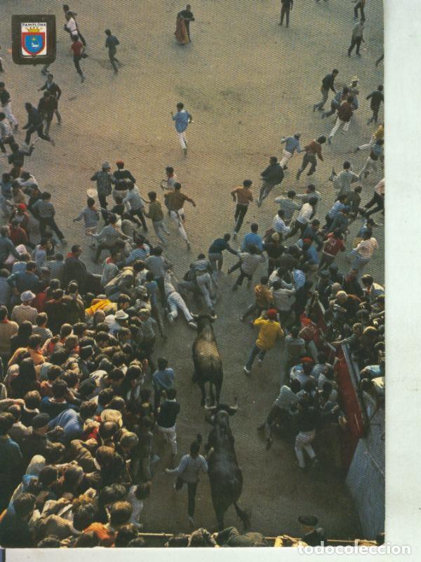 Postkarten: Postal 011452: El encierro de San Fermin en Pamplona - Varios