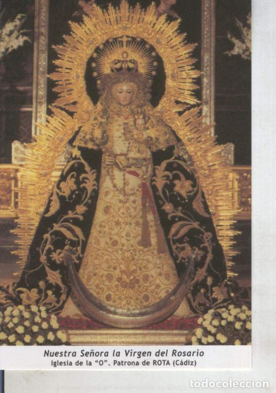 Postkarten: Postal 011667: Virgen Ntra Sra del Rosario, patrona de Rota, Cadiz - Varios