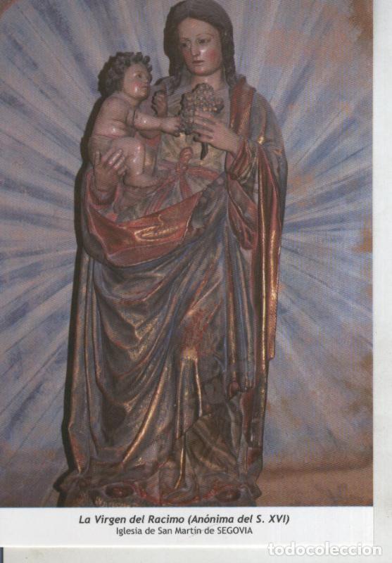 Postkarten: Postal 011785: Virgen Ntra Sra del Racimo, Iglesia de San Martin de Segovia - Varios
