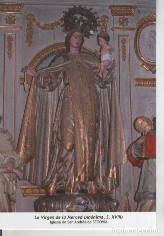 Postales: Postal 011792: Virgen Ntra Sra de la Merced , Iglesia de San Andres de Segovia - Varios