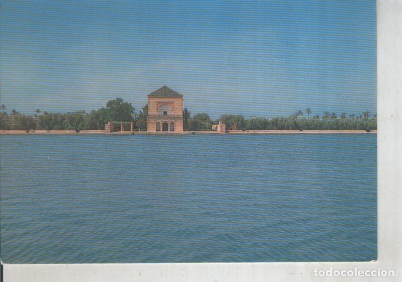 Postales: Postal 012074: Estanque y pabellon de la Menara en Marrakech, Marruecos - Varios