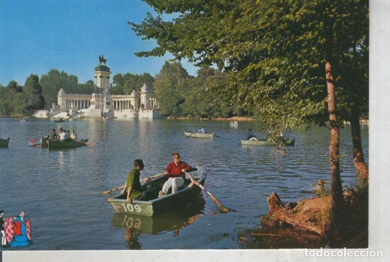 Postais: Postal 012241: Estanque del Retiro en Madrid - Varios