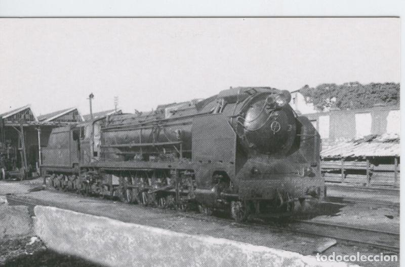 Cartes Postales: Postal 012365: Locomotora de Vapor 241-2201-2257, Zaragoza, a&ntilde;os sesenta - Varios