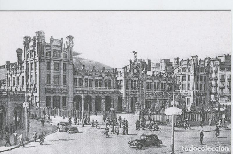 Postkarten: Postal 012167: Estacion del Norte, Valencia, a&ntilde;os 50 - Varios