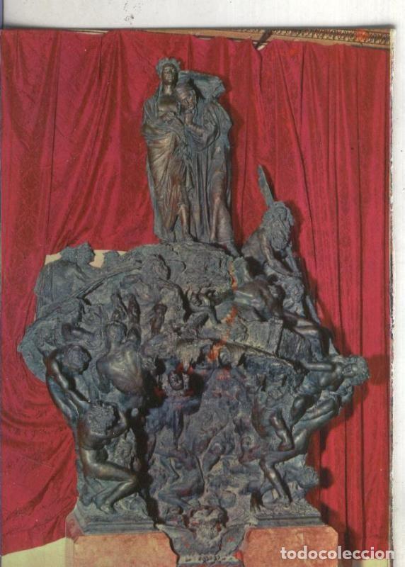 Cartoline: Postal 002480: Valencia: Patio de la Generalitat-Escultura de Mariano Benlliure: infierno de Dante