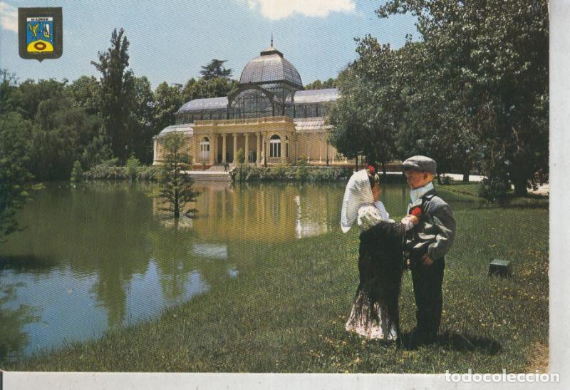 Postais: Postal 011998: Palacio de Cristal y chulapones de Madrid - Varios