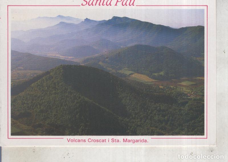 Cartoline: Postal 012393: Volcans Croscat i Sta Margarida en sSanta Pau (Girona) - Varios
