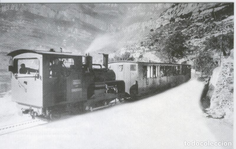 Postales: Postal 012457: Ferrocarril cremallera Monistrol a Montserrat - Varios