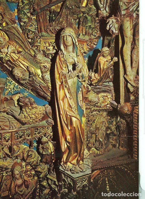 Postales: Postal 012674: Virgen Retablo con la Dolorosa, edicion Burgos, cartuja de Miraflores - Varios