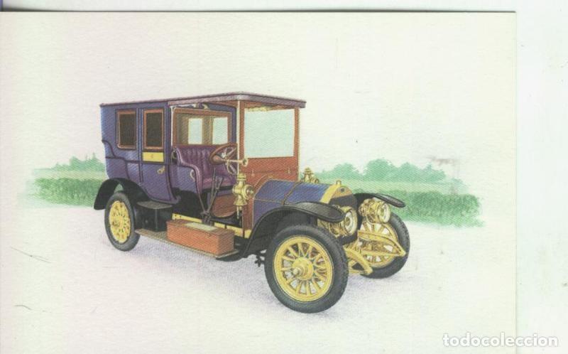 Postales: Postal 000010: Coche Limousine Fiat Mod. 24/32 CV - 1904 - Varios