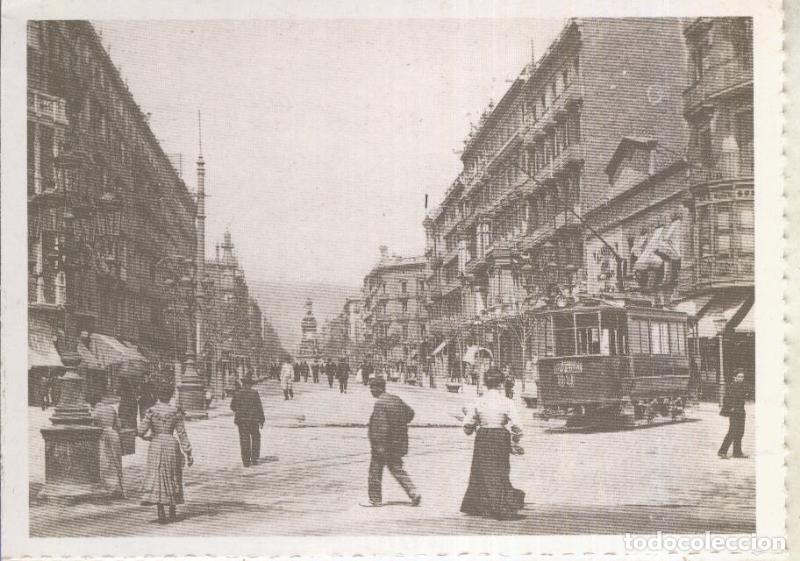 Cartoline: Postal 012563: Barcelona: Rambla de Catalu&ntilde;a - Varios