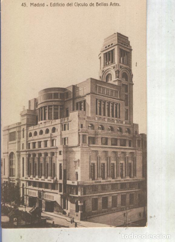 Postales: Postal 012930: Edificio del circulo de bellas artes en Madrid - Varios - Foto 1