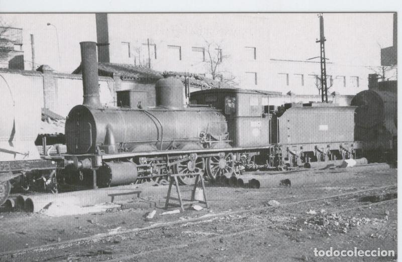 Postcards: Postal 012534: Locomotora Vapor en Campo Sepulcro (Zaragoza), a&ntilde;os sesenta - Varios