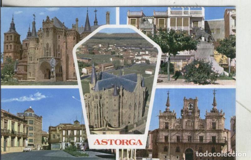 Postales: Postal 004158 : Astorga: vista general - Varios - Foto 1