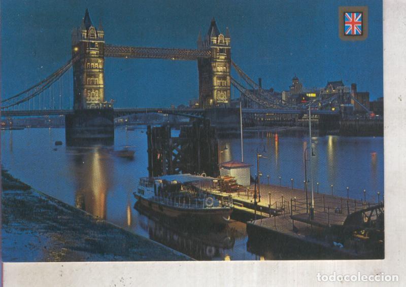 Postais: Postal 012724: Vista nocturna de Londres - Varios