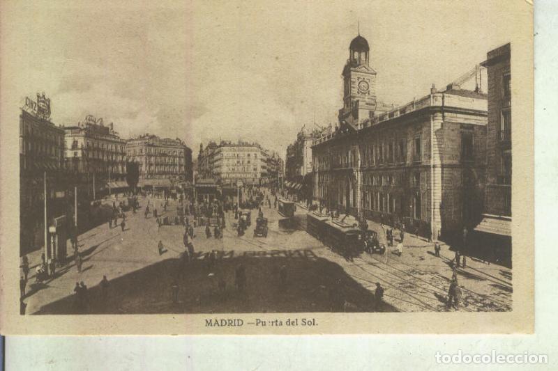 Postales: Postal 013321: Puerta del Sol en Madrid - Varios - Foto 1