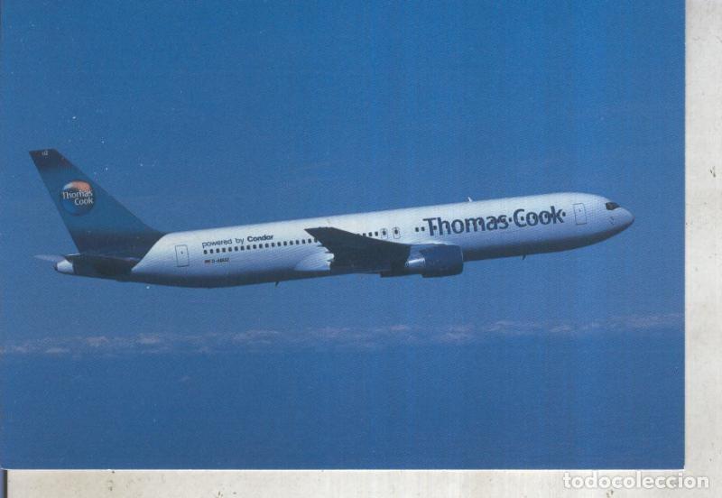 Postales: Postal 013406: Thomas Cook Boeing 767 - Varios - Foto 1