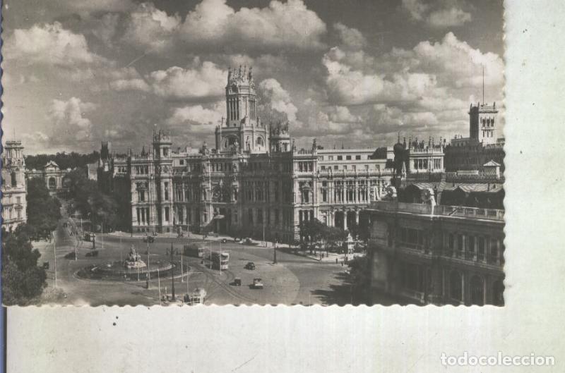 Postkarten: Postal 012966: Madrid, Plaza de la Cibeles y palacio de comunicaciones - Varios