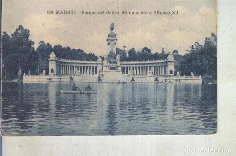Postais: Postal 012974: Madrid, Lago del parque del retiro - Varios