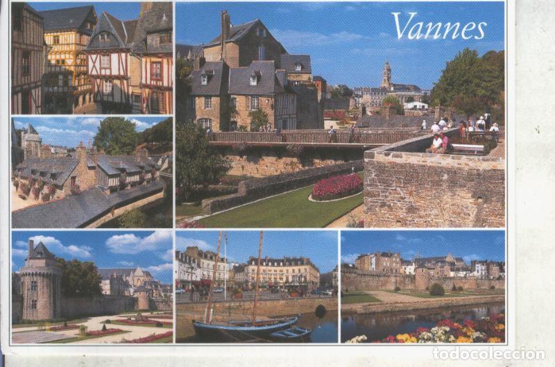 Postais: Postal 013501: Vistas varias de Vannes, Bretagne - Varios