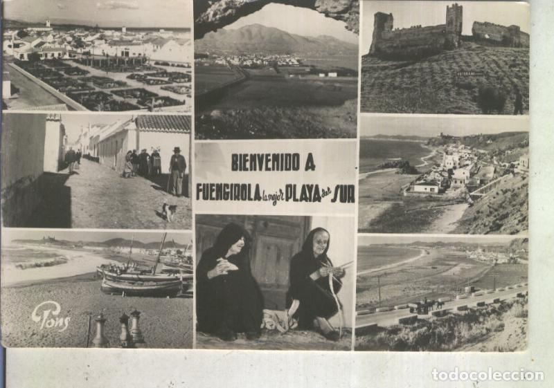 Postales: Postal 013537: vistas varias de Fuengirola, Malaga - Varios