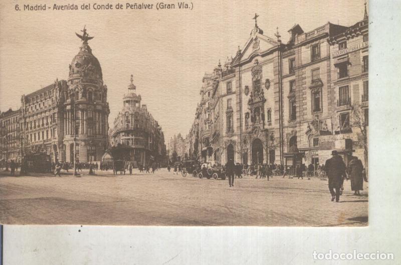 Cartes Postales: Postal 012997: Madrid, Avenida del Conde de Pe&ntilde;alver (gran via) - Varios