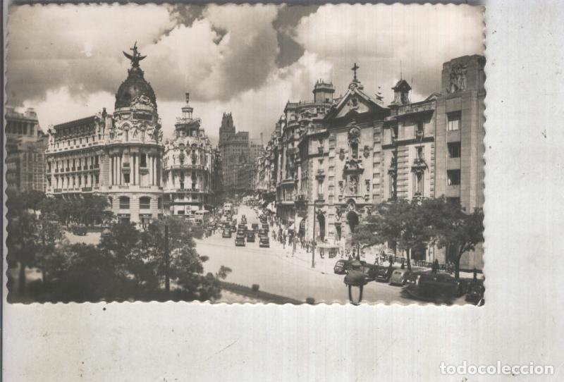 Postais: Postal 013256: Calle de Alcala y Avda Jose Antonio en Madrid - Varios